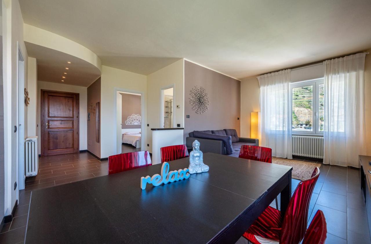 Nymphs Of Lake Como, House Of Harmony - Lake View Apartment 东戈 外观 照片
