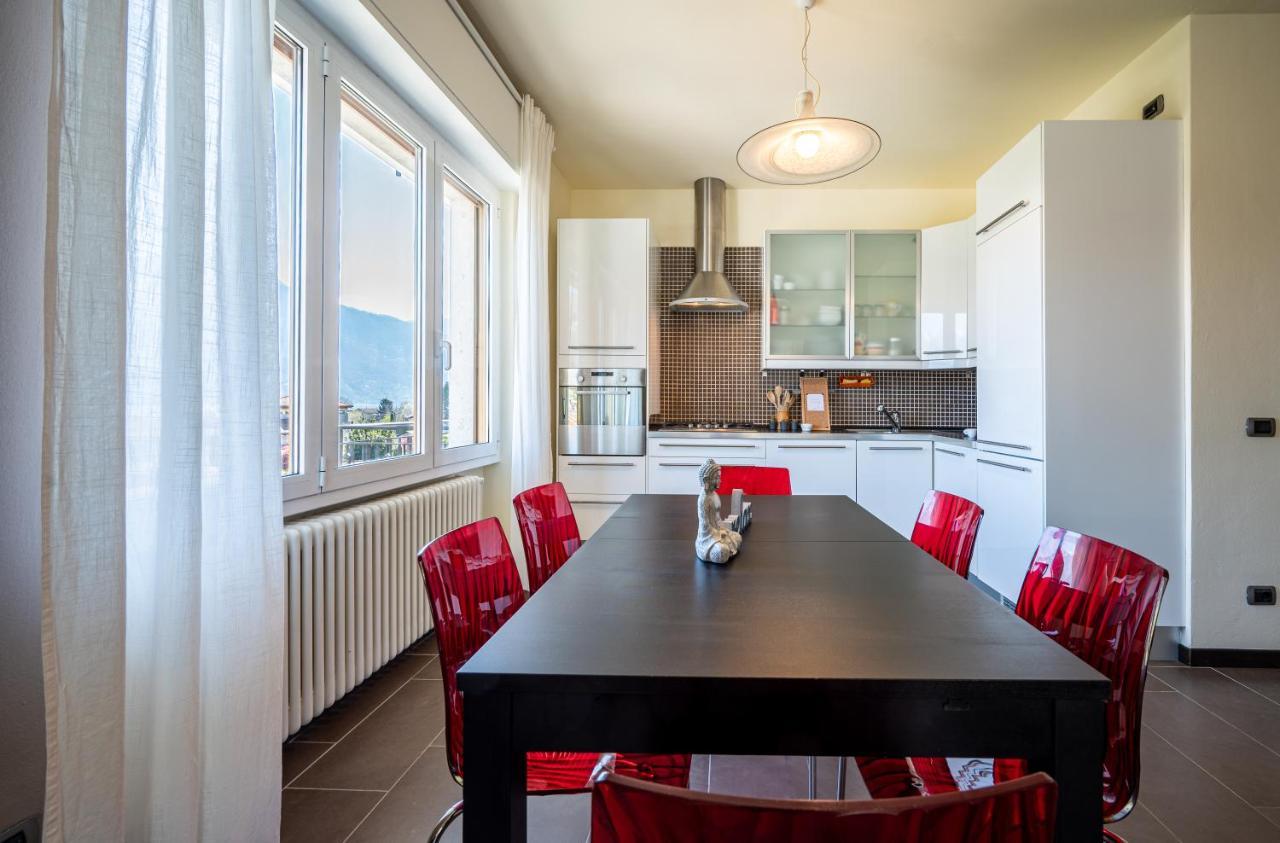 Nymphs Of Lake Como, House Of Harmony - Lake View Apartment 东戈 外观 照片