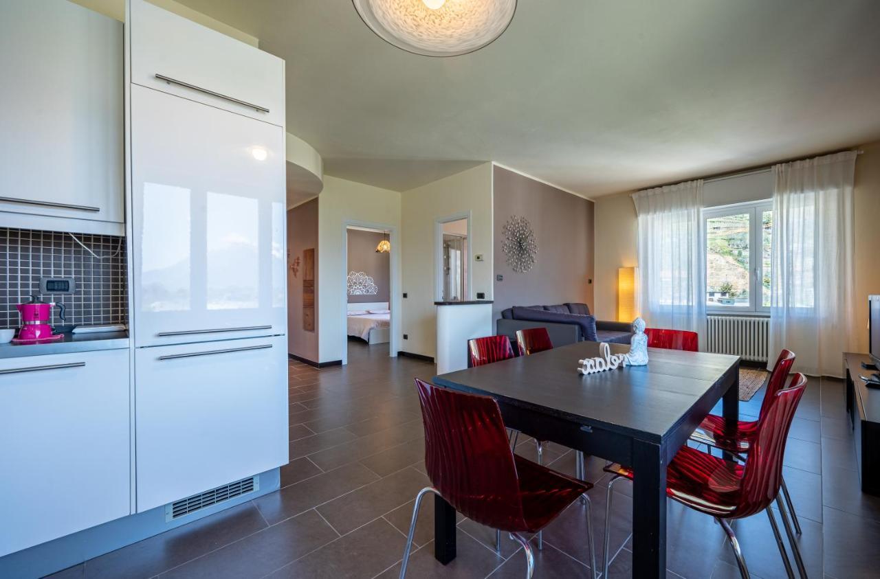 Nymphs Of Lake Como, House Of Harmony - Lake View Apartment 东戈 外观 照片